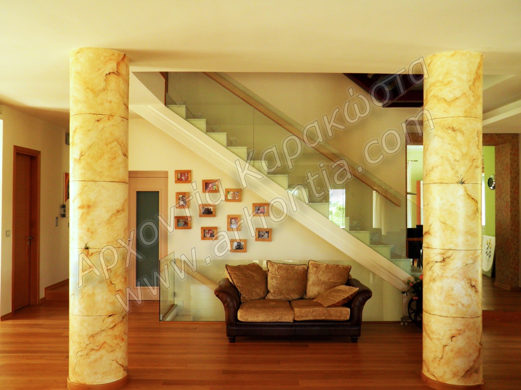 απομίμηση μαρμάρου, ζωγραφιστό μάρμαρο faux marble, marbleizing, τεχνοτροπίες, διακόσμηση, ανακαίνιση, ιδέες διακόσμησης, μαρμαρογραφία