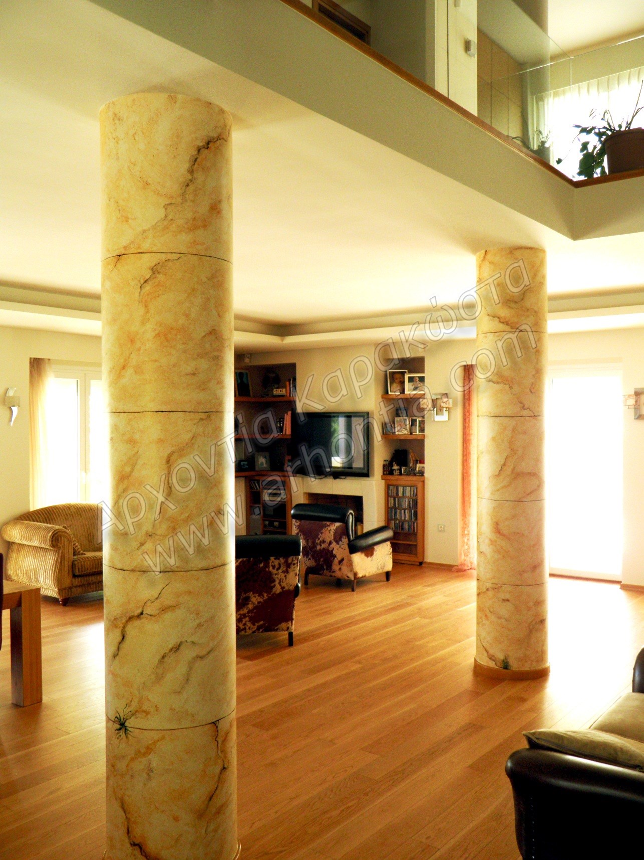 απομίμηση μαρμάρου, ζωγραφιστό μάρμαρο faux marble, marbleizing, τεχνοτροπίες, διακόσμηση, ανακαίνιση, ιδέες διακόσμησης, μαρμαρογραφία