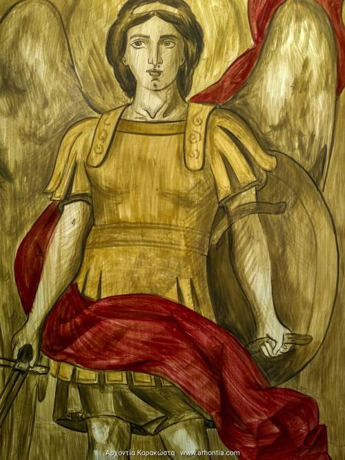 μαθήματα αγιογραφίας αρχάγγελος μιχαήλ