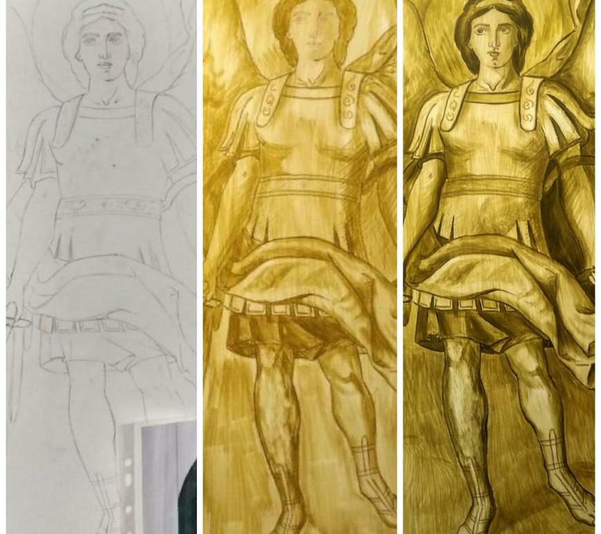 μαθήματα αγιογραφίας αρχάγγελος μιχαήλ