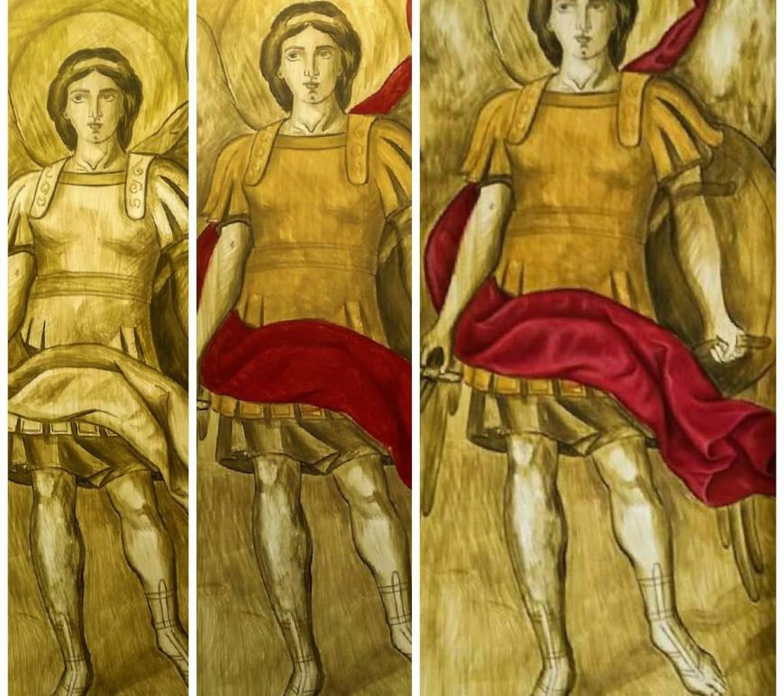 μαθήματα αγιογραφίας αρχάγγελος μιχαήλ