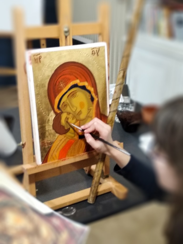 Μαθήματα Αγιογραφίας Αρχοντία Καρακώστα