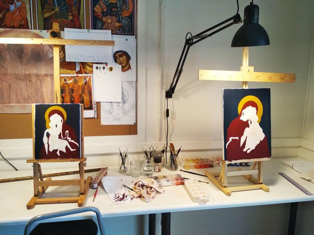 Μαθήματα Αγιογραφίας Αρχοντία Καρακώστα