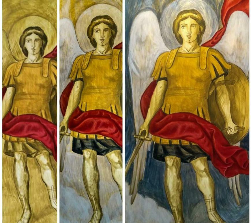 μαθήματα αγιογραφίας αρχάγγελος μιχαήλ