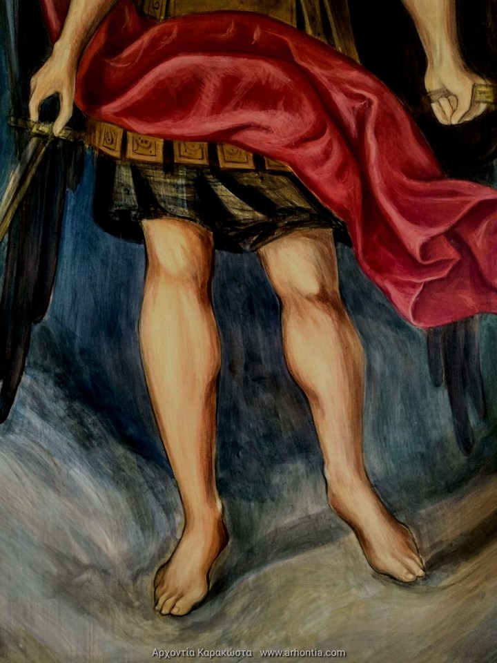 μαθήματα αγιογραφίας αρχάγγελος μιχαήλ