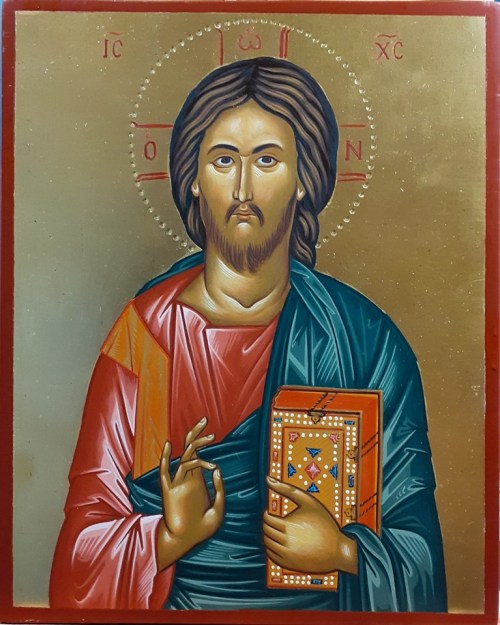 Αγιογραφίες, Μαθήματα αγιογραφίας, Χριστός Παντοκράτωρ