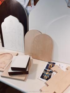 Προετοιμασμένα ξύλα αγιογραφίας κατόπιν παραγγελίας (1)