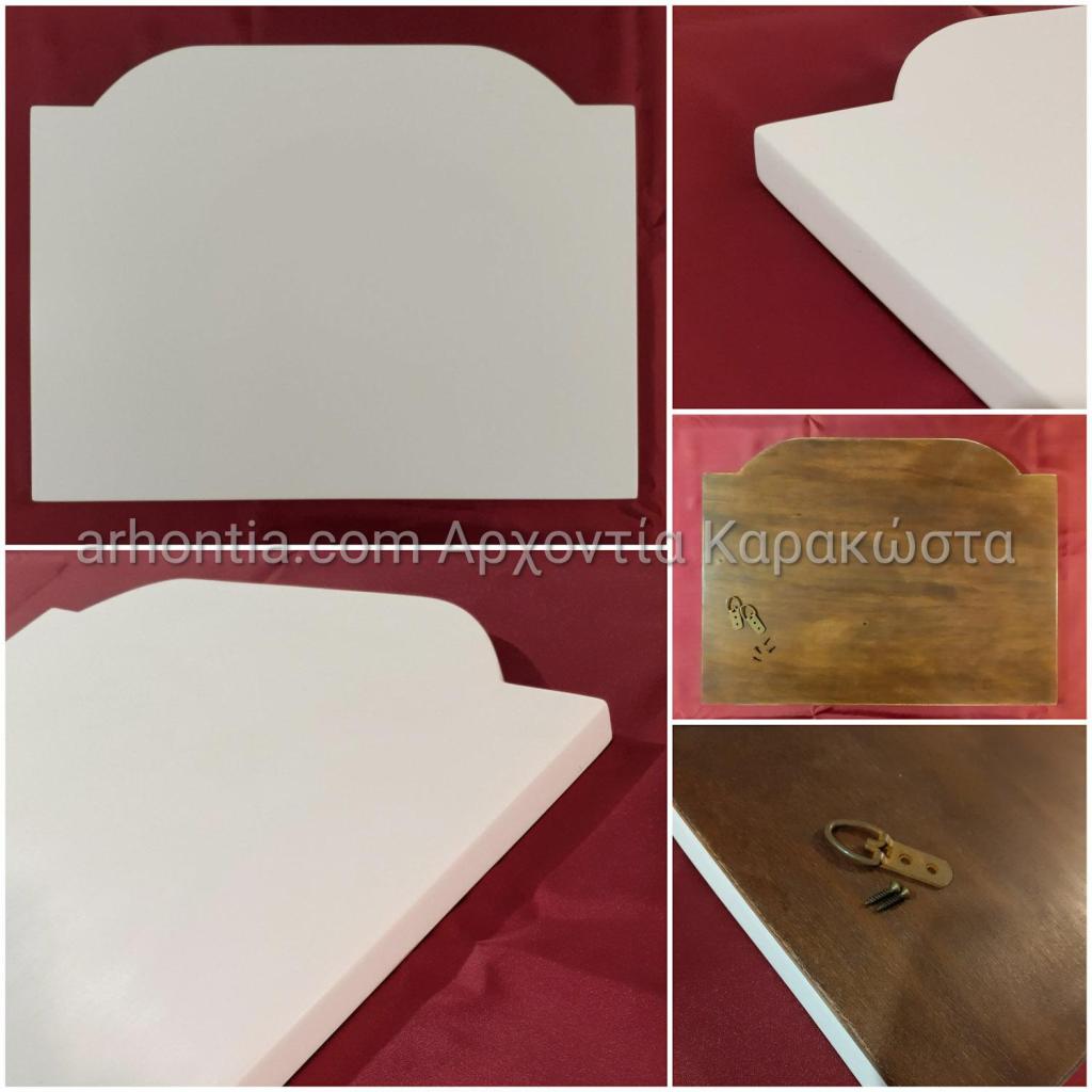 Ξύλο αγιογραφίας για οριζόντια σύνθεση