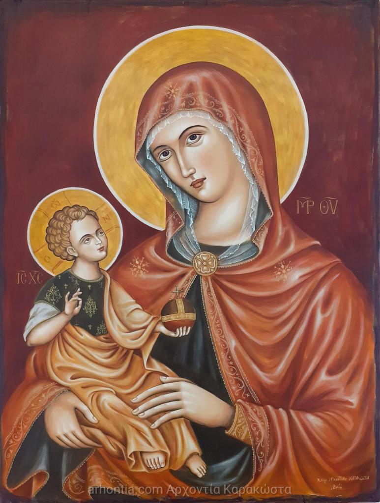 Madre della consolazione, Παναγία μήτηρ της Παρηγορίας