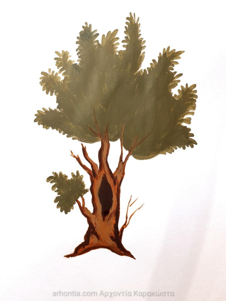 Μαθήματα Αγιογραφίας Το δεντρο