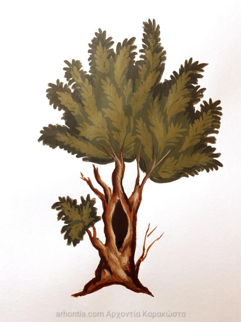 Μαθήματα Αγιογραφίας Το δεντρο