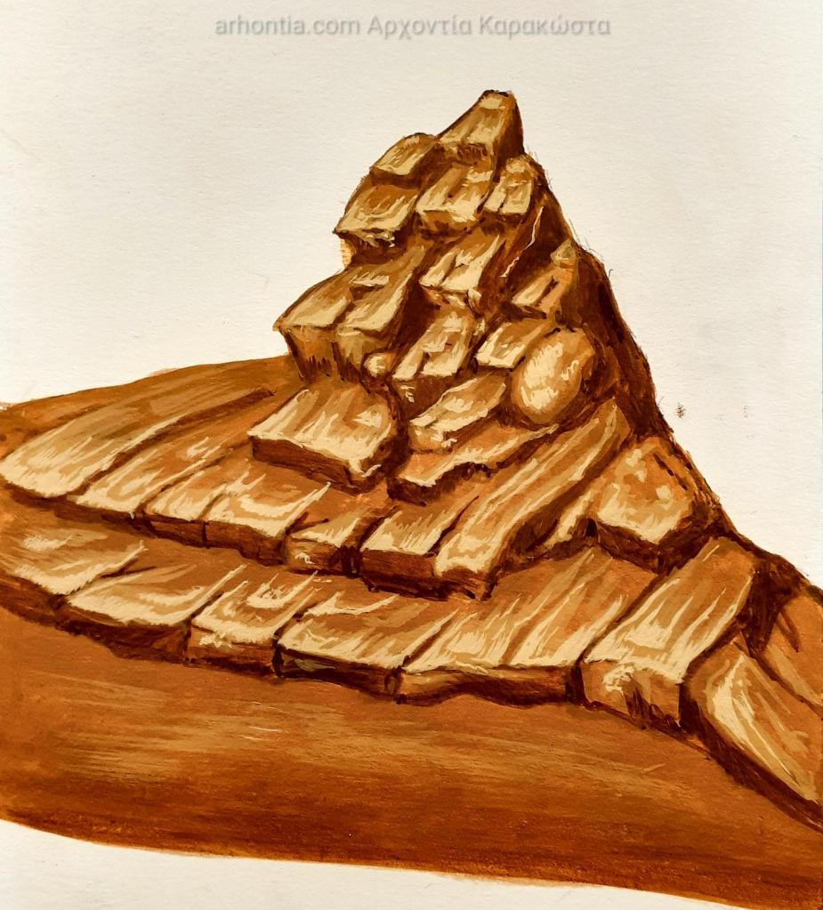 painting the mountains in byzantine iconography