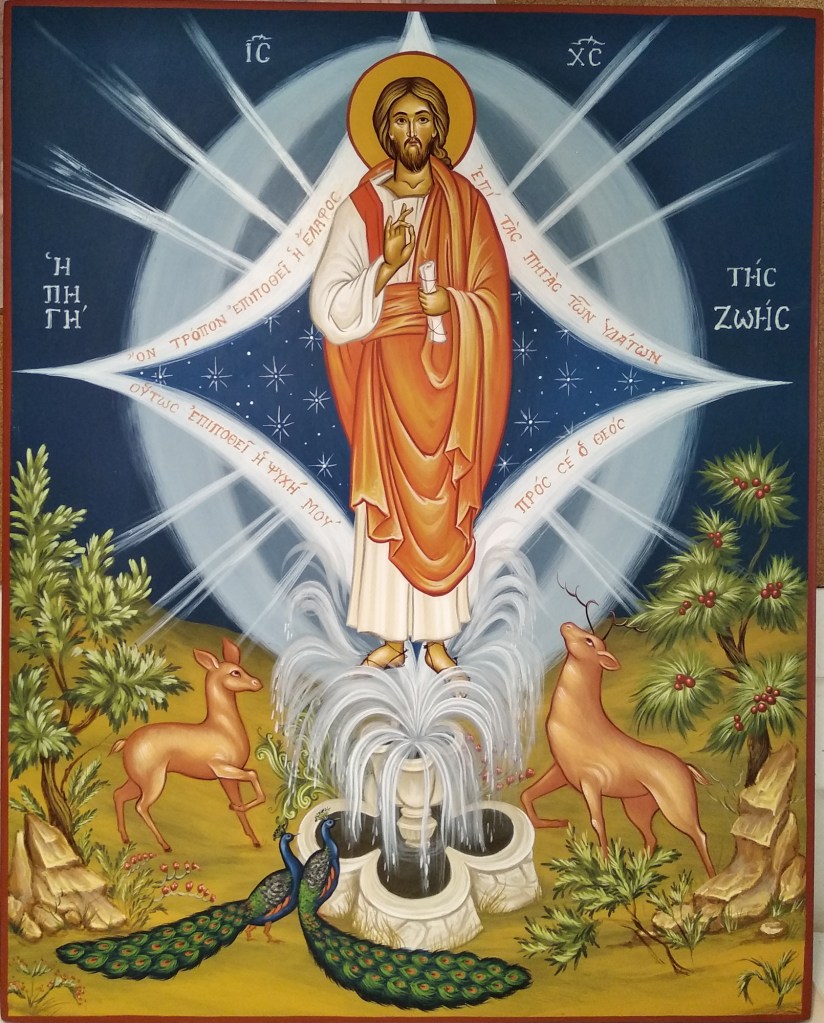 IC XC η Πηγή της Ζωής 30x40, Τιμή:1200€